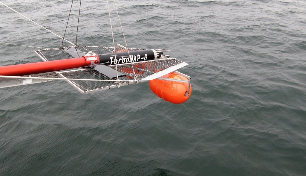 Deployment of TurboMAP-Glider into ocean
